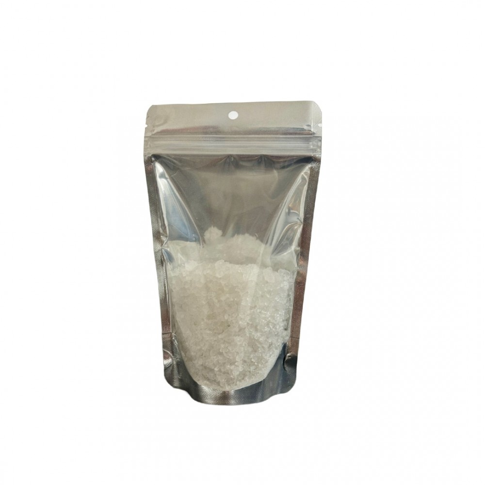 Pungă Doypack cu zip 500 g, transparent/metalizat