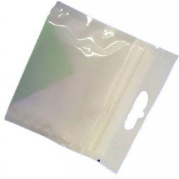 Plic cu zip 30 g, alb