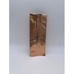 Pungă cu pliu lateral 250 g, aurie