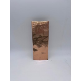 Pungă cu pliu lateral 250 g, aurie