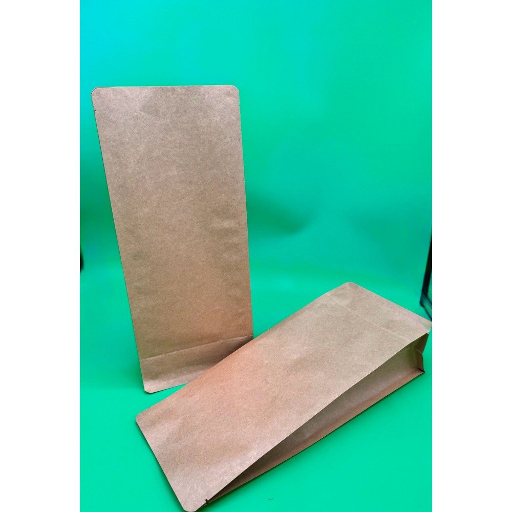 Pungă Flat Bottom 1000 g, kraft