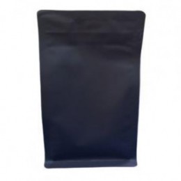 Flat Bottom cu zip 500 g,  negru mat